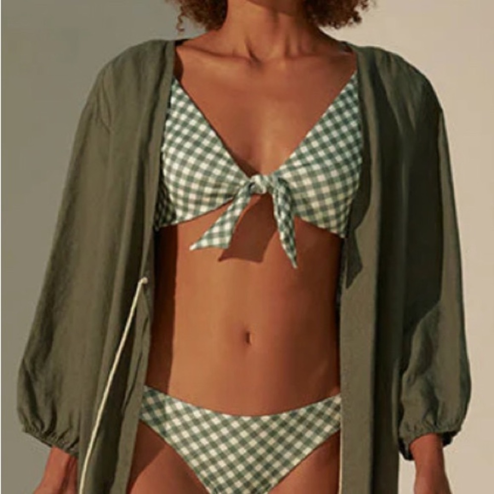 Touche International Linen Beach Cover Up.